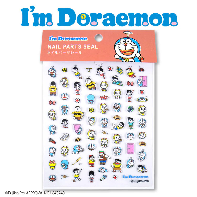 I'm Doraemon コラボ ネイルシール