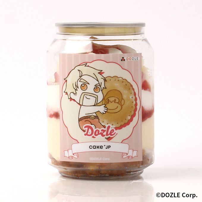 「ドズル社」スイーツポップアップストア『SWEETS POP UP STORE』DOZLE Corp.×Cake.jp オリジナルケーキ缶イチゴカスタード（ドズル）