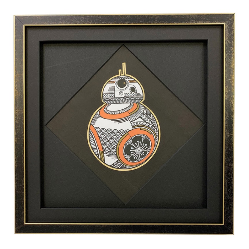 スター・ウォーズ 浮世絵木版画「BB-8」