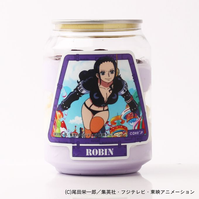 『ONE PIECE』ロビン ケーキ缶 エッグヘッド編