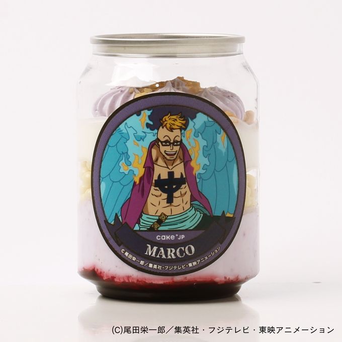 『ONE PIECE』マルコ ケーキ缶