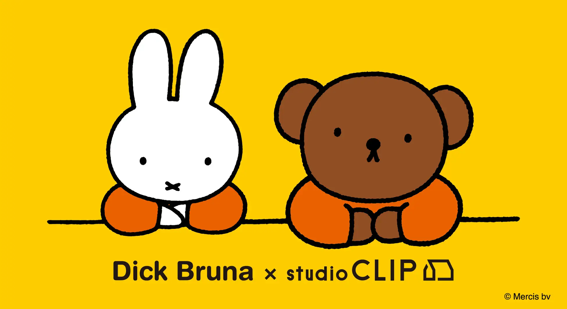 studio CLIP×Dick Brunaの新作が8月1日（木）に公式WEBストア、8月3日（土）に店舗にて販売開始