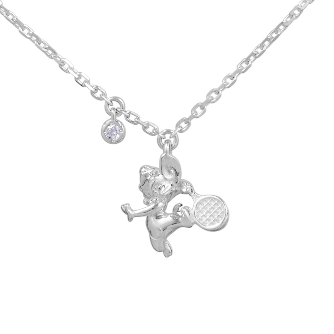 トムとジェリーSports Necklace Tennis プラチナ