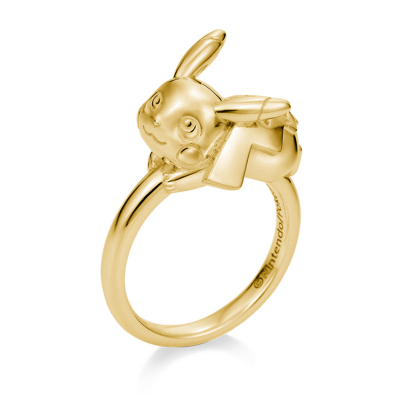 ポケットモンスターピカチュウ リング K18イエローゴールド
