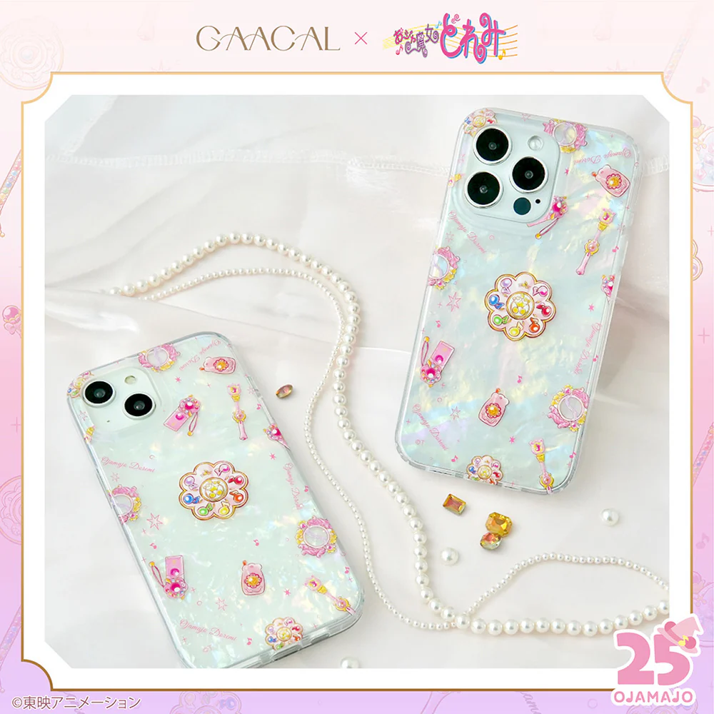 【予約販売】待望の第2弾！GAACAL×おジャ魔女どれみ シェル風iPhoneソフトケース