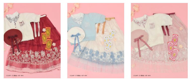 アクシーズファムカードキャプターさくらコラボ3点セット 【axes femme  