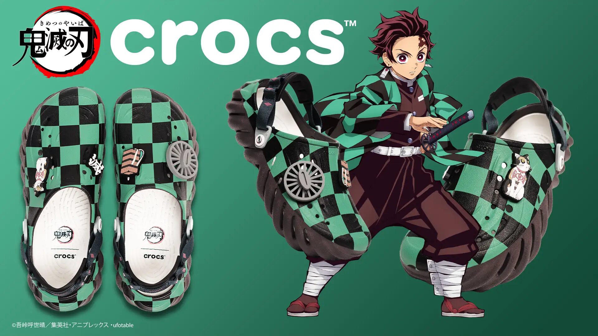 『鬼滅の刃』×Crocs™　日本初登場のコラボアイテムが7月11日（金）より発売開始！