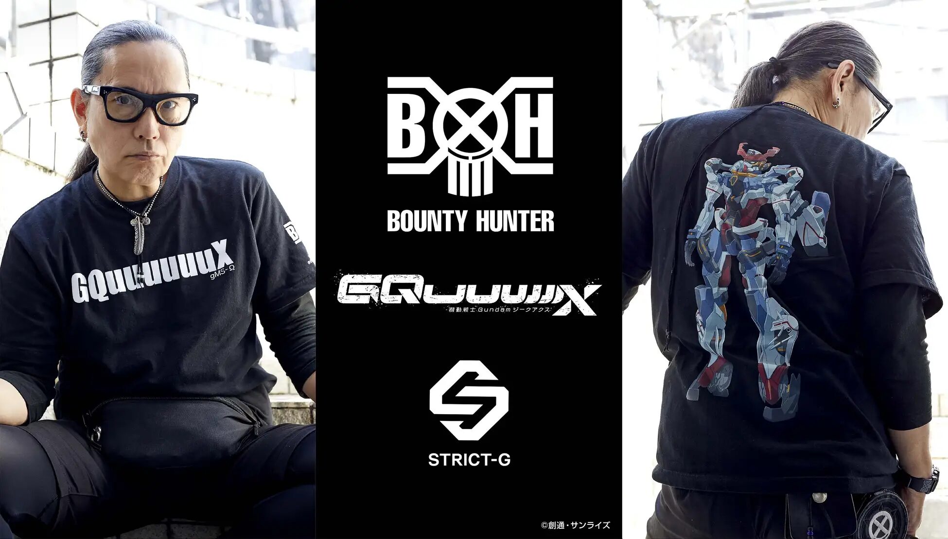 『機動戦士Gundam GQuuuuuuX』×BOUNTY HUNTER　コラボTシャツ発売決定！