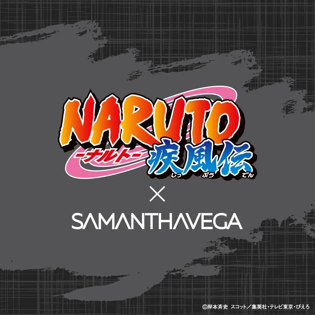 『NARUTO-ナルト- 疾風伝』×SAMANTHAVEGA　コラボコレクション初登場！