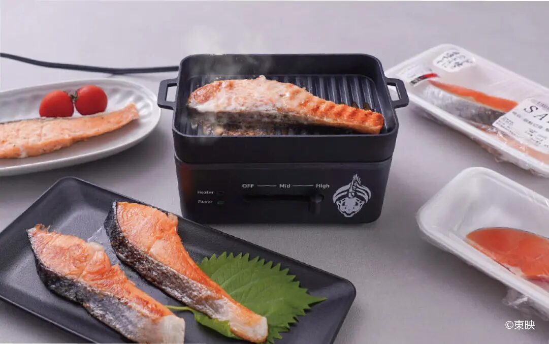 『快盗戦隊ルパンレンジャーVS警察戦隊パトレンジャー』×サンコー　『クリスマスにシャケを食うためのグリル「飢えたシャケのように」』発売！