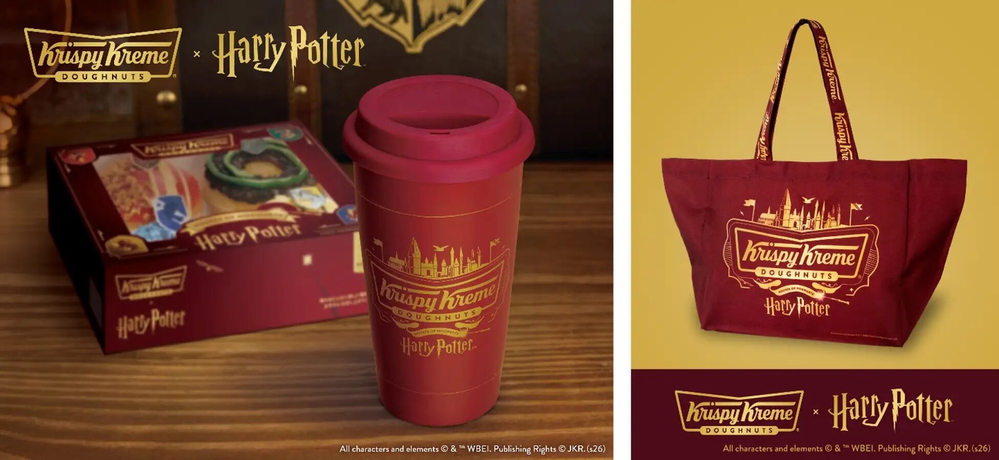 『ハリー・ポッター』×クリスピー・クリーム・ドーナツ｜9月1日の「Back to Hogwarts」の日に合わせたコラボレーションが登場！