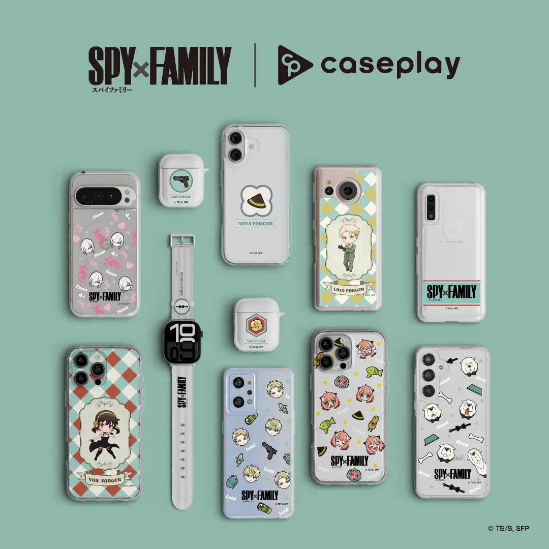 『SPY×FAMILY』×caseplay｜スマートフォンアクセサリー第3弾が登場!
